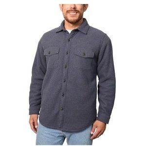 NWT Freedom Foundry Men's Fleece Lined Flannel Shirt Jacket Size M $55 8D104